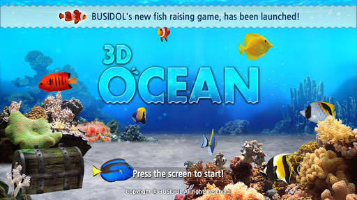 3D Ocean☆Aquarium-Tablet screenshot 1