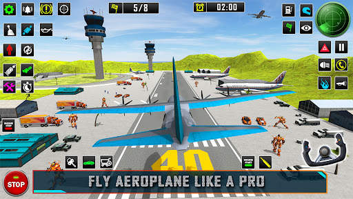 Robot Car Transformation Games screenshot 4