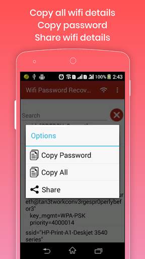 Wifi Password recovery pro screenshot 2