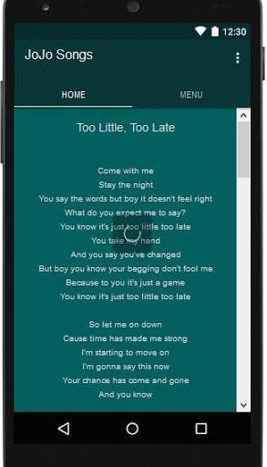 JoJo Songs screenshot 2