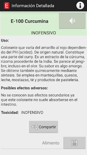 Aditivos Alimentarios screenshot 2