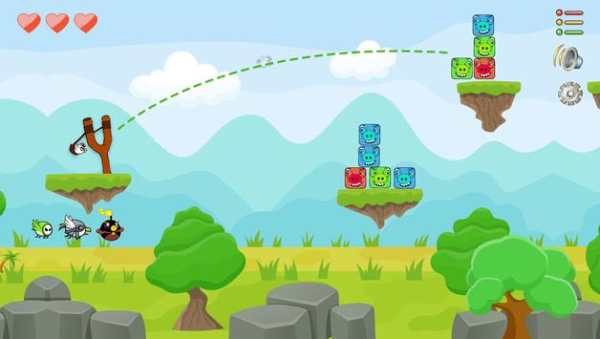 Angry Chicken - Knock Down screenshot 2