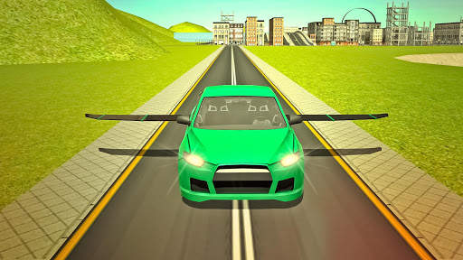 Flying Sport Car Simulator2016 screenshot 8