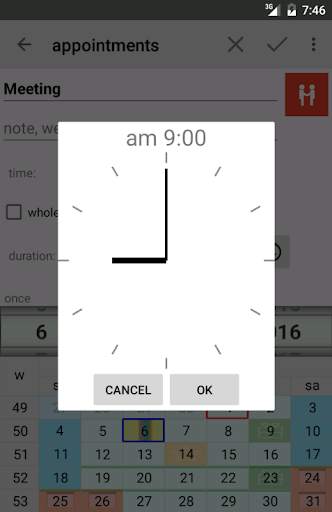 Endless Calendar 3 تصوير الشاشة