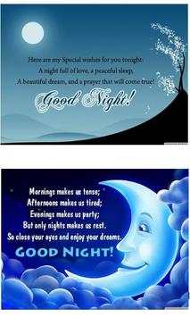 Good night (Stickers, SMS and Gif) screenshot 5