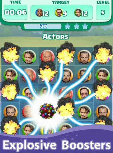 Celebs Crush - Match 3 Puzzle Game screenshot 10