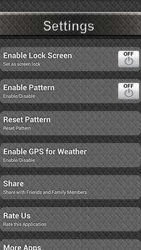 Needle Clock Lock Theme screenshot 4