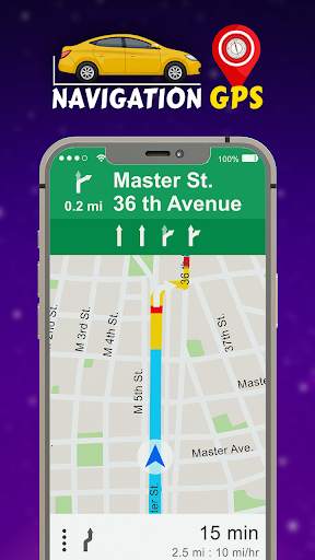 gps navigation route planner screenshot 1
