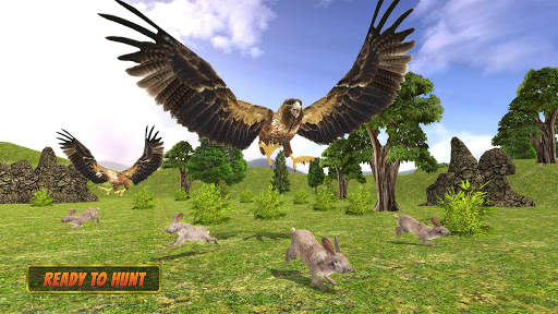 Eagle Simulators 3D Bird Game स्क्रीनशॉट 6
