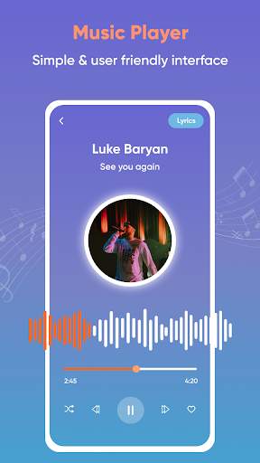Music Player: Mp3 Audio Player screenshot 2