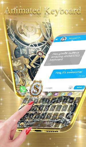 Golden Device Wallpaper Theme screenshot 2