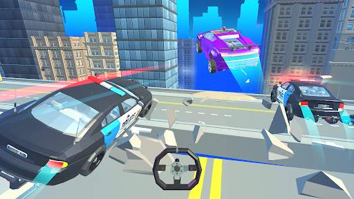 Crazy Rush 3D - Araba Yarışı screenshot 8