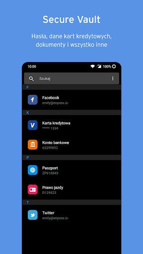 Enpass password manager screenshot 2