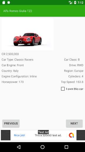 Car Tracker for Forza Horizon 4 स्क्रीनशॉट 3