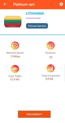 Platinum VPN screenshot 4