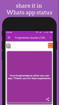 Forgiveness Quotes (10000+ Status) screenshot 6