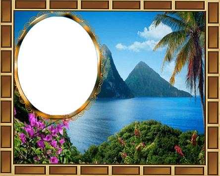 Scenery Location Photo Frames 1 تصوير الشاشة
