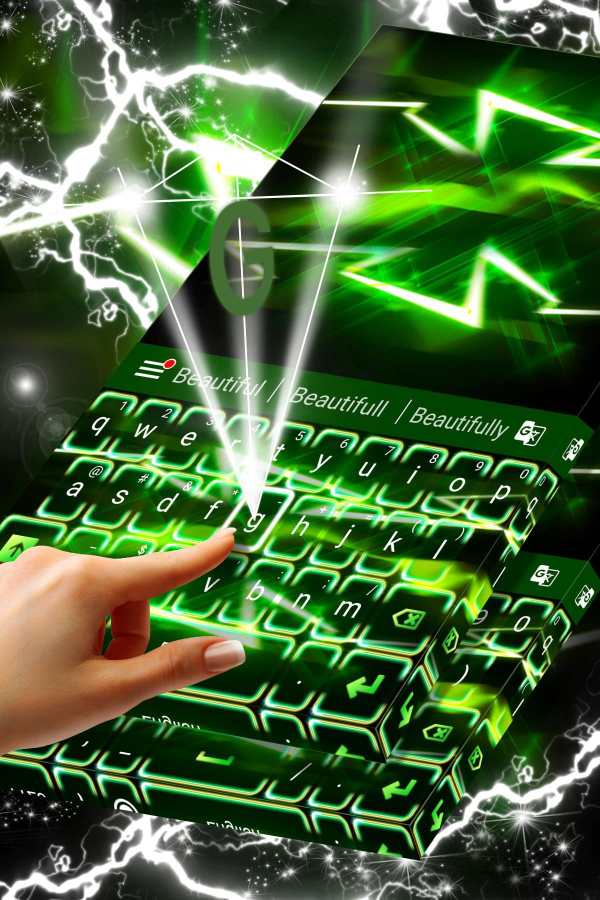 Flash Dark Keyboard screenshot 3