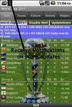 Cricket World Cup 2011 (Full) screenshot 2
