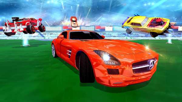 Rocket Car Football Soccer League Champion screenshot 3