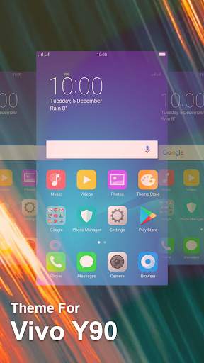 launcher Colorful theme for Vivo Y90 pro screenshot 2