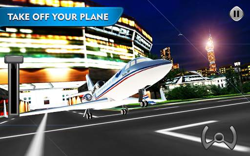 Tourist Airplane Flight Pilot Simulator 2017 3D screenshot 3