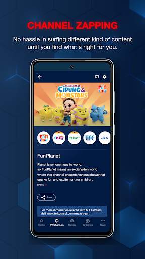 MAXstream - Movies, TV, Sports 4 تصوير الشاشة