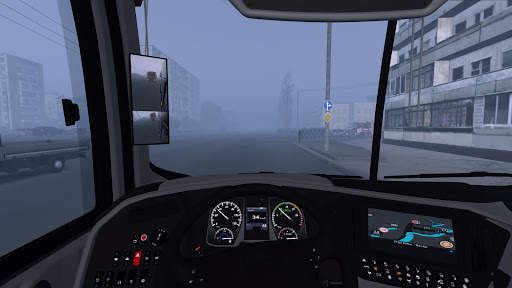 Euro Bus Driving - Modern Bus screenshot 2