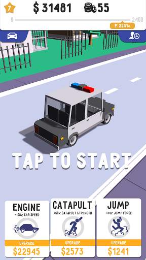 Stuntman: Ragdoll simulator games with trampoline screenshot 2