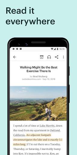 Pocket: Save. Read. Grow. screenshot 3