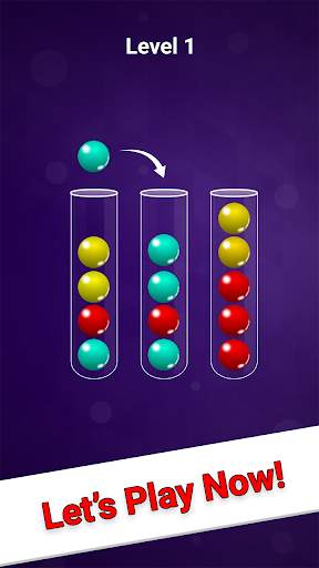 Color Ball Sort Puzzle - Color Sort Game screenshot 1