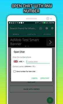 Friend Search for whatsapp 👫 - Girls Chat Boys screenshot 4