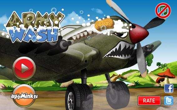 Army Fighter Jet Flight Wash screenshot 1