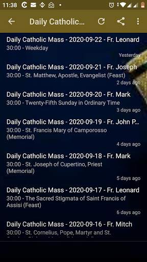 Daily Catholic Mass screenshot 3