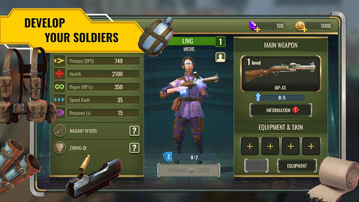 Diesel Soldiers: World War. Top-down shooter screenshot 3