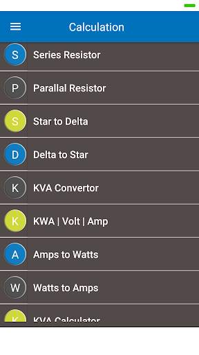 Electrical calculation & Terms скриншот 3