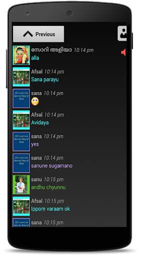 Malayalam Chat Box screenshot 4