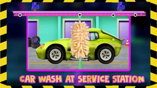 Police Car Wash Mechanic Simulator screenshot 4