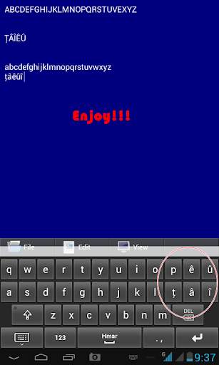 Hmar Keyboard v2 screenshot 4