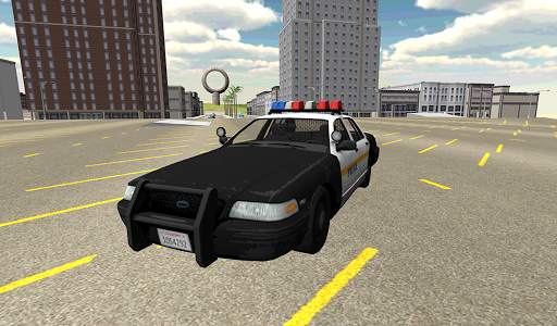 Polis arabası yarışçısı 3D screenshot 10