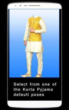 Men Kurta Pyjama Photo Editor screenshot 2