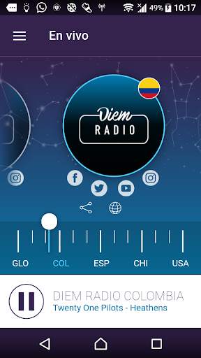 DiemRadio screenshot 1