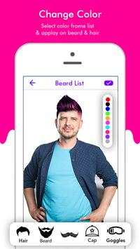 Beard Photo Editor-Hairstyle app 4 تصوير الشاشة