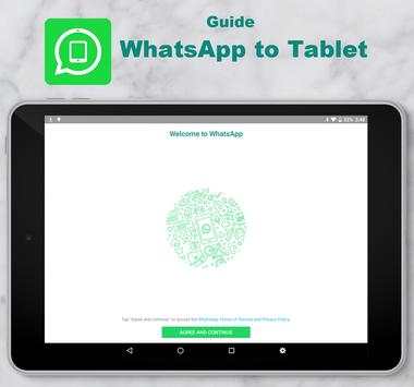 Guide WhatsApp to Tablet screenshot 3