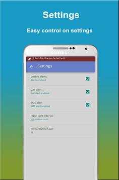 Flash Alert on Call and SMS screenshot 1