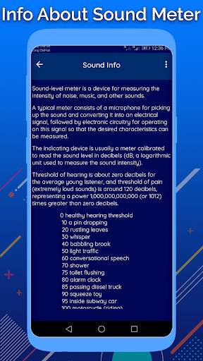 Sound meter: decibel meter – db spl meter screenshot 8