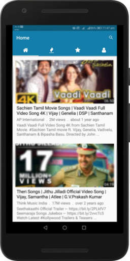 Thalapathy Vijay Hit Songs Videos : Tamil Padalgal screenshot 1