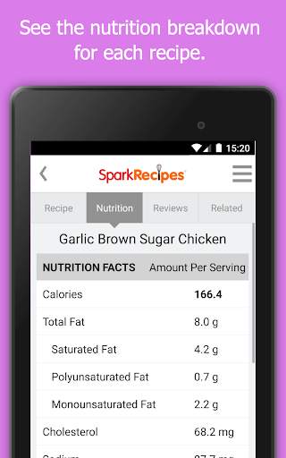Healthy Recipes & Calculator 13 تصوير الشاشة