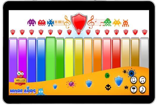 Virus Cartoon Piano screenshot 4