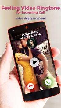 Feeling Video Ringtone for Incoming Call 3 تصوير الشاشة